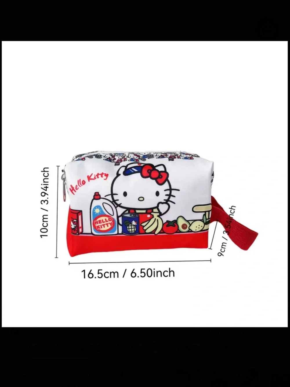 Hello Kitty Makeup Bag